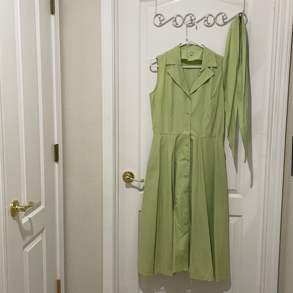 J. Peterman shirt waist dress